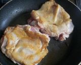 鳥肉のトマト煮込み*ほうれん草のお花添え作り方4写真