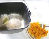 たっぷりかぼちゃ50%ちぎりパン HB作り方3写真