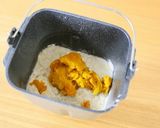 たっぷりかぼちゃ50%ちぎりパン HB作り方4写真