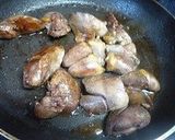 鶏肝の生姜焼き作り方4写真