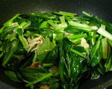 ■カニカマと小松菜のあんかけ卵焼き■作り方5写真