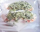 塩麹の鮭のゴマパセリパン粉焼き作り方3写真