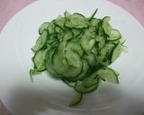 ツナときゅうりわかめの酢の物★レモン汁で作り方2写真
