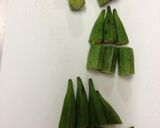 茄子とオクラのそぼろあん炒め作り方2写真