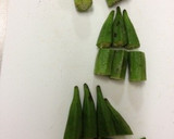 茄子とオクラのそぼろあん炒め作り方2写真