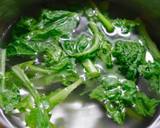 塩麹で　菜の花とほたるいか和え作り方1写真