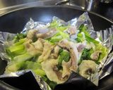 白身魚の塩麹漬け白ネギ蒸し作り方7写真