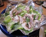 白身魚の塩麹漬け白ネギ蒸し作り方8写真