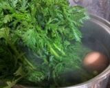 簡単...春菊のごま和え作り方2写真