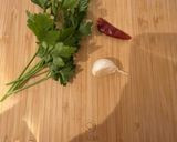 ニンニククリームパスタ作り方1写真