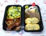 ごま油香る✿たらこと大葉の卵焼き作り方3写真