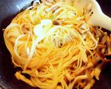 にんにくしょうゆで♫和風きのこスパ作り方8写真