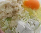 ウィンナーの洋風お好み焼き作り方2写真