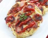 ウィンナーの洋風お好み焼き作り方4写真