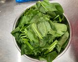【保育園おやつ】ほうれん草クッキー作り方1写真