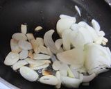 ランチョミートとほうれん草のパスタ作り方2写真