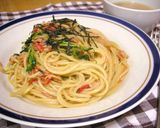 かにかまと豆苗のぱすた☀作り方6写真