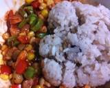 超簡単...丼で..5分..チキンライス作り方6写真