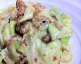 超簡単..丼で.3分.キャベツナッツ和え作り方5写真