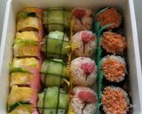 子供も喜ぶお花見弁当（おにぎり編）作り方1写真