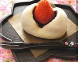 * 苺ミルク味 ❤ 簡単 いちご大福♪作り方10写真