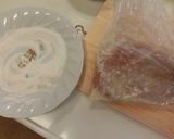 ♪超簡単・皮なし鳥むね肉ヘルシーフリット作り方1写真