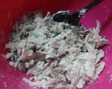 低糖質＊ﾁｰｽﾞ風味＊舞茸のおから和え作り方5写真