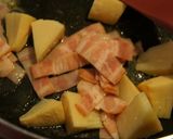 柚子胡椒香る★春野菜の醤油バターパスタ作り方5写真