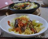 キャベツと牛肉の重ね蒸し煮作り方7写真