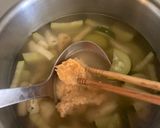 ズッキーニと油揚げの味噌汁☆作り方6写真