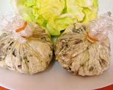 きのこ豆腐の春キャベツ添え作り方3写真