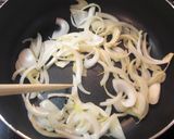 簡単♡♥ポン酢焼きそば（新玉葱使用）作り方2写真