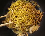 簡単♡♥ポン酢焼きそば(新玉葱使用)作り方4写真