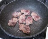 フライパンで焼き肉作り方2写真