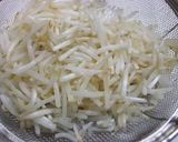 もやし入りかきたま汁作り方1写真