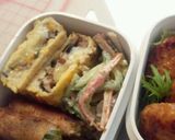 ひじきの煮物のチーズ玉子焼き作り方4写真