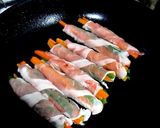 レモンポークの野菜巻き作り方3写真