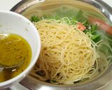 ➏オイルサーディンとトマトの冷製パスタ➏作り方3写真