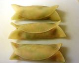 女子会に✿ふんわ~り長いも餃子作り方5写真