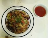 牛すじ焼きそば作り方4写真