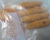 離乳食☆かぼちゃとごまのスティックおやき作り方5写真