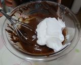 ホワイトチョコ入りチョコレートケーキ作り方7写真