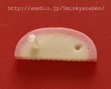 【キャラ弁】かまぼこでブタさん弁当作り方3写真