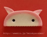 【キャラ弁】かまぼこでブタさん弁当作り方6写真