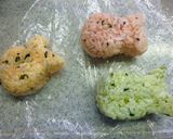 カラフル　⋆おさかなおにぎり⋆作り方2写真