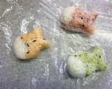 カラフル　⋆おさかなおにぎり⋆作り方4写真