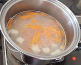 お餅でとろとろスープ✿作り方2写真