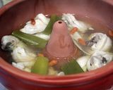 水を一切入れない雲南料理の汽鍋鶏。作り方8写真