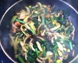 きのことほうれん草作り方4写真