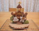 ☆結婚祝い☆ウエディングミッキークッキー作り方6写真